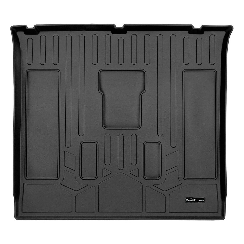 SMARTLINER SD0045 Cargo Floor Liners Black 07-14 Escalade Tahoe Yukon 7P 8P